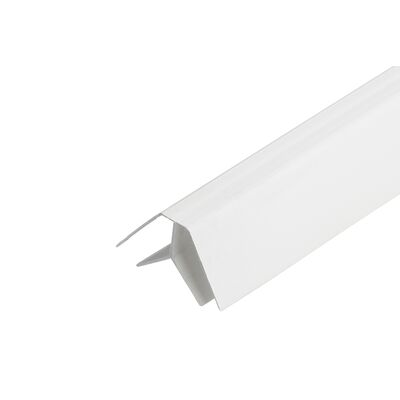 Listwa kątowa wewnętrzna do paneli ściennych PVC 3 m biała Cezar