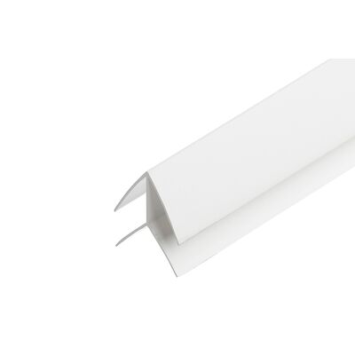 Listwa kątowa zewnętrzna do paneli ściennych PVC 3 m biała Cezar