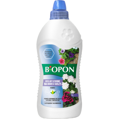 Nawóz do roślin ozdobnych na okres suszy 1 l BOPON