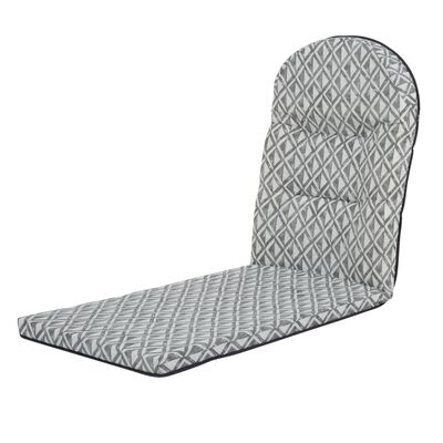 Poduszka na fotel Arizona z podnóżkiem romby 162 x 49 cm
