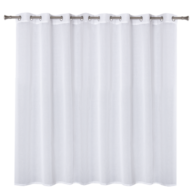 Firanka z kółkami MARY 290 x 160 cm biały