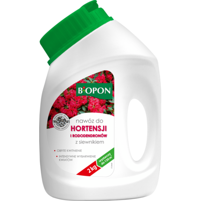 Nawóz do hortensji i rododendronów 2 kg BOPON