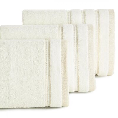 Ręcznik kąpielowy Glory 70 x 140 cm kremowy