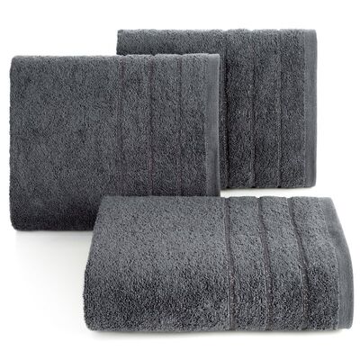 Ręcznik bawełniany Dali 30 x 50 cm grafitowy