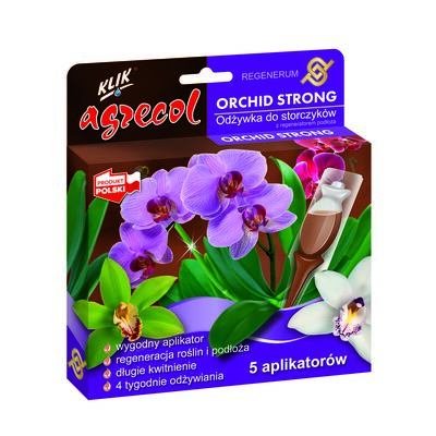 Nawóz do storczyków Orchid Strong REGENERUM 5 x 30 ml Agrecol