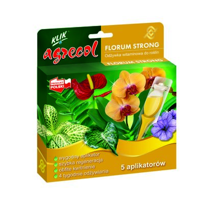 Odżywka witaminowa FLORUM Strong 5 x 30 ml Agrecol