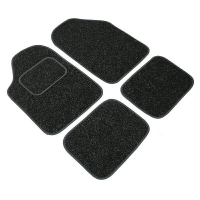 Dywaniki materiałowy czarno-szare 