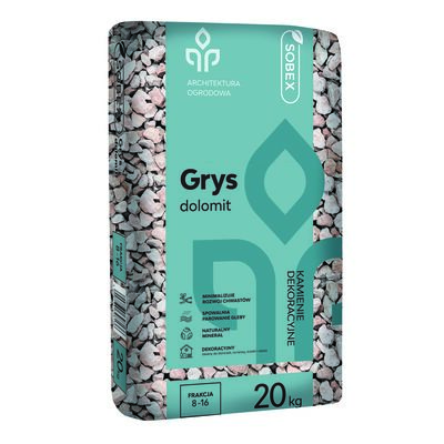 Sobex Grys dolomit multikolor 20 kg (8-16)