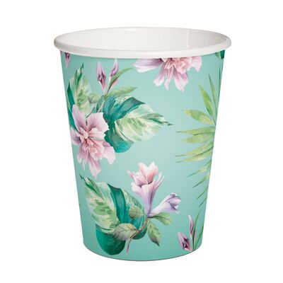 Kubki papierowe 0,25 l Exotic Chameleon 10 szt.