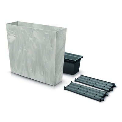 Doniczka URBI CASE TOWER BETON EFFECT beton 77 x 23,5 x 68,7 cm