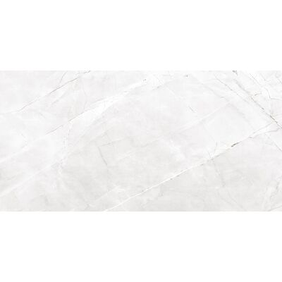 Gres szkliwiony rektyfikowany ROYAL VALENCIA SILVER GREY 60 x 120 cm polerowany