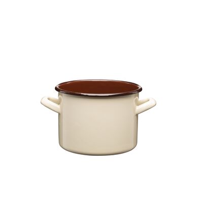 Garnek emaliowany gładki GORDON 16 cm/2,4 l