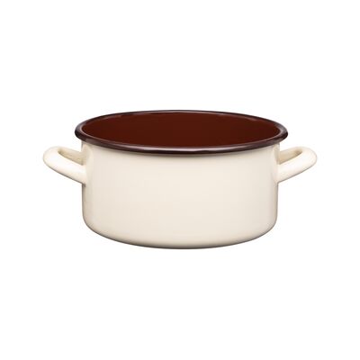 Rondel emaliowany gładki GORDON 20 cm/3,0 l