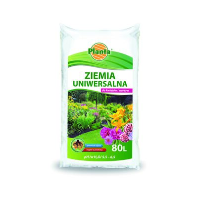 Ziemia uniwersalna do kwiatów i warzyw 80 l Planta