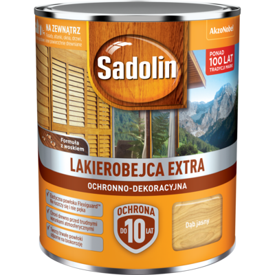 Sadolin Lakierobejca Ochronno-Dekoracyjna Extra Dąb Jasny 0,75 l