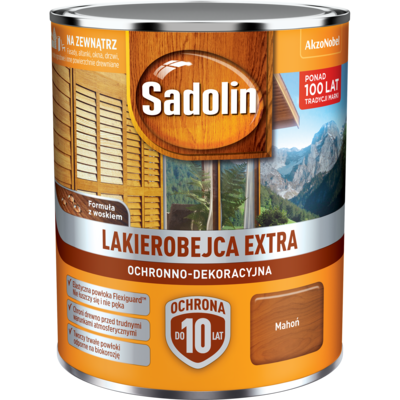 Sadolin Lakierobejca Ochronno-Dekoracyjna Extra Mahoń 0.75 l