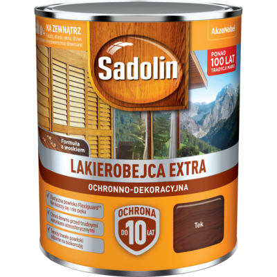 Sadolin Lakierobejca Ochronno-Dekoracyjna Extra Tikowy 0,75 l