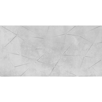 Glazura CHICAGO LIGHT GREY TRAINGLES 30 x 60 cm rektyfikowana GLOSSY