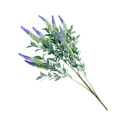 Gałązka lawendy 64 cm fioletowa