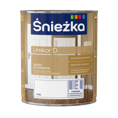 Śnieżka Grunt do drewna Urekor D 0,8 l