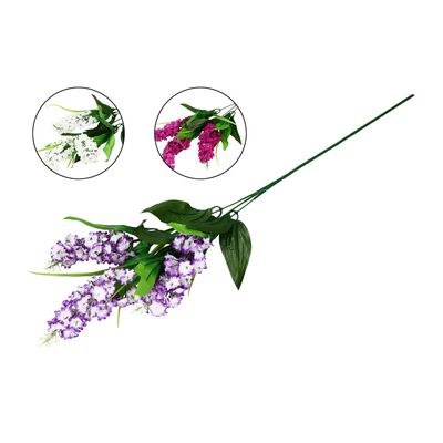 Kwiat sztuczny lilak (bez) mix kolorów