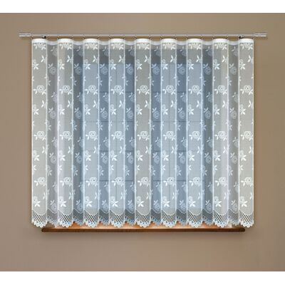 Firanka gotowa 90 x 300 cm biały