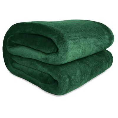 Koc TAGO 150 x 200 cm ciemnozielony