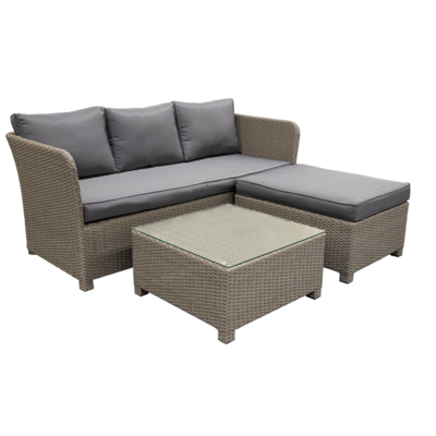 Zestaw mebli ogrodowych Veneto szary