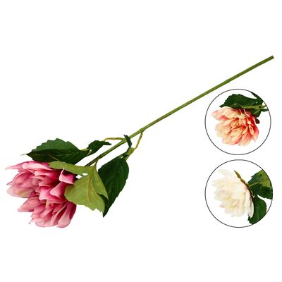 Kwiat piwonii sztuczny 76 cm mix 3 kolory