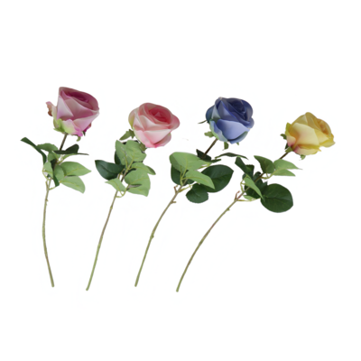 Kwiat sztuczny róża 65 cm mix kolorów 65 x 6 cm