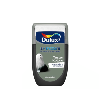 Dulux Farba lateksowa Easycare Dulux Tester – szarozielony minimalizm