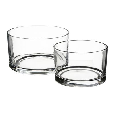 Komplet salaterek prasowanych śr. 17 cm + śr. 20 cm Color Box