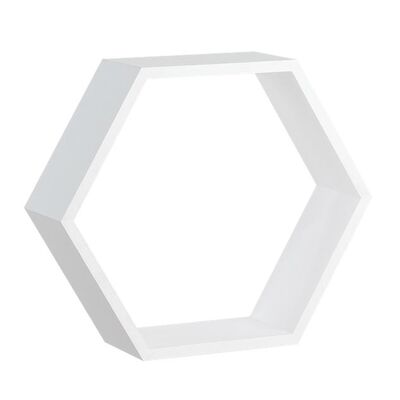 Półka HEXAGON biała GROA