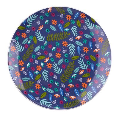 Talerz deserowy NBC Folk 20 cm granatowy