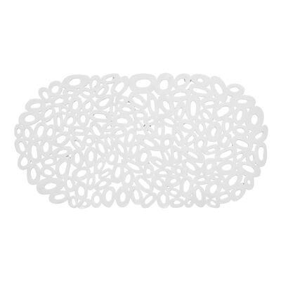 Mata antypoślizgowa GRAVA ECO 68 x 38 cm biały