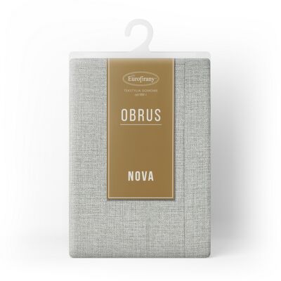 Obrus dekoracyjny Stella 145 x 280 cm jasnoszary