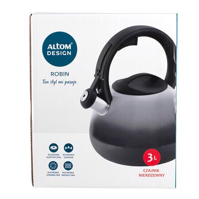 Czajnik nierdzewny 3 l Robin