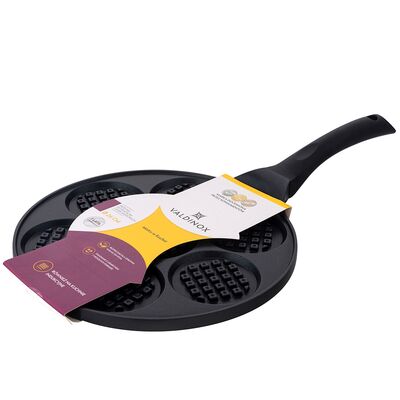 Patelnia do placków i jajek sadzonych odlewana 26 cm WAFEL VALDINOX