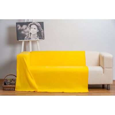 Koc MILUTEK II 150 x 200 cm żółty