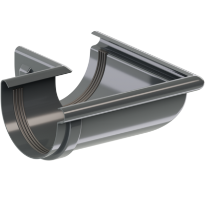 Narożnik zewnętrzny 130/90° PVC RAL7016 KROP