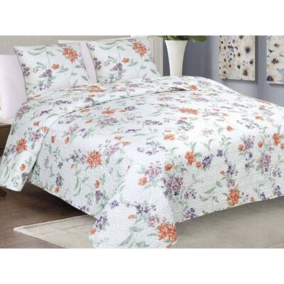 Narzuta TAVIRA 180 x 220 cm + poszewka 40 x 40 cm/x2 BJ-074 VIOLET