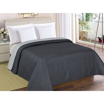 Narzuta VIGO II 220 x 240 cm, 006 ciemny szary-srebrny