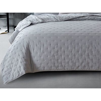 Narzuta ALMADA 180 x 220 cm, szary