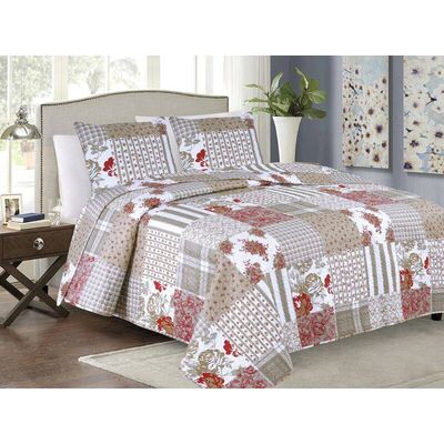 Narzuta TAVIRA 220 x 240 cm + poszewka 40 x 40 cm/x2 BJ-080 AMERICANA