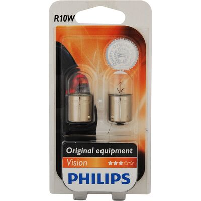 Zestaw żarówek samochodowych R10 W 12 V blister PHILIPS