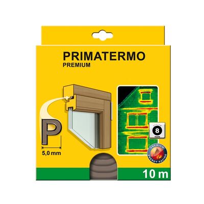 Uszczelka PREMIUM P 9 x 5 mm 10 m brąz