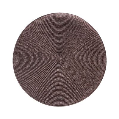 Podkładka SPLOT śr. 38 cm brązowy