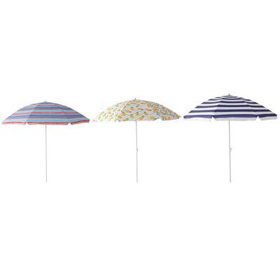 Parasol plażowy śr. 240 cm mix wzorów