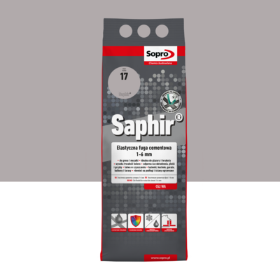 Sopro Fuga Saphir 2 kg srebrny szary 17