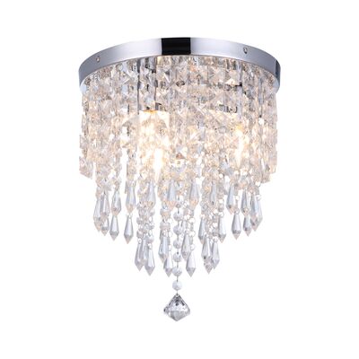 Żyrandol HIACYNT E14 transparent/chrom